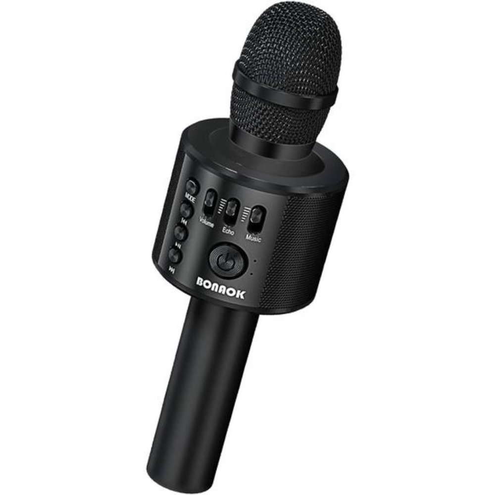 Wireless Bluetooth Karaoke Microphone,3in1 Portable Handheld Karaoke Mic Speaker